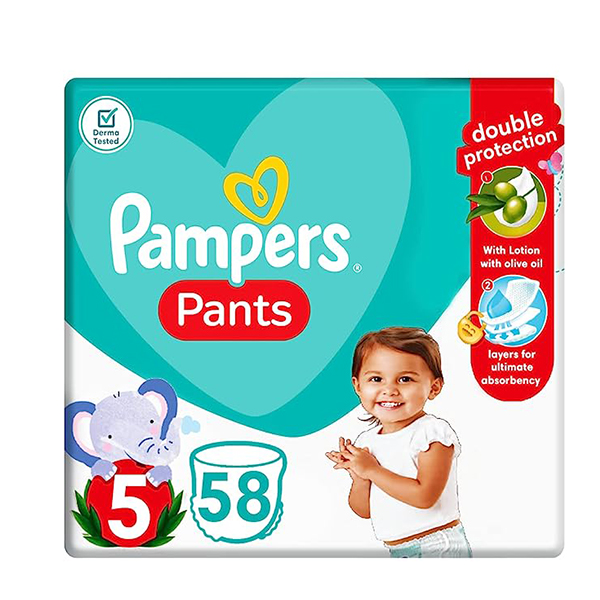Pampers Baby Pants Size 5 (12-18 kg) 58 Pants